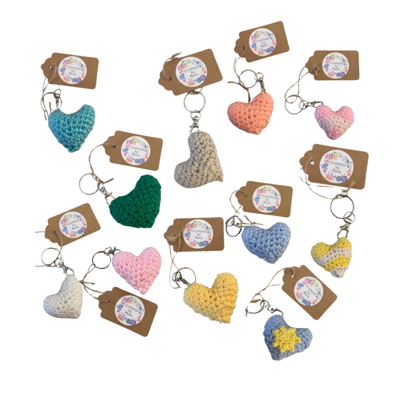Heart keychain - octoberandpals