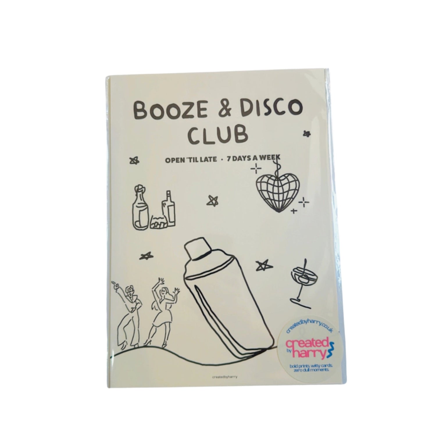 A4 Booze & Disco Club - octoberandpals