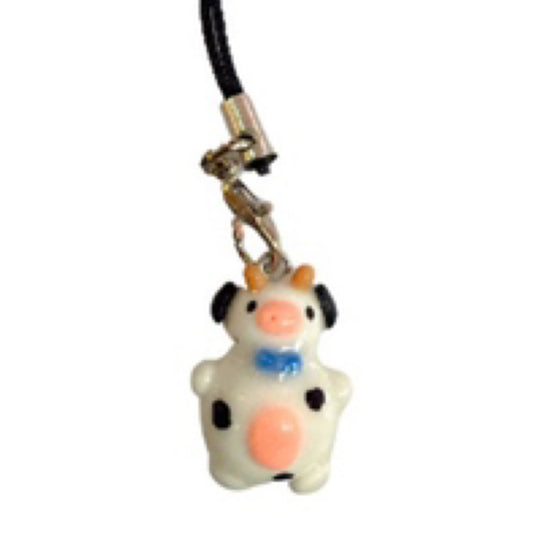 Cow Phone Charm - octoberandpals