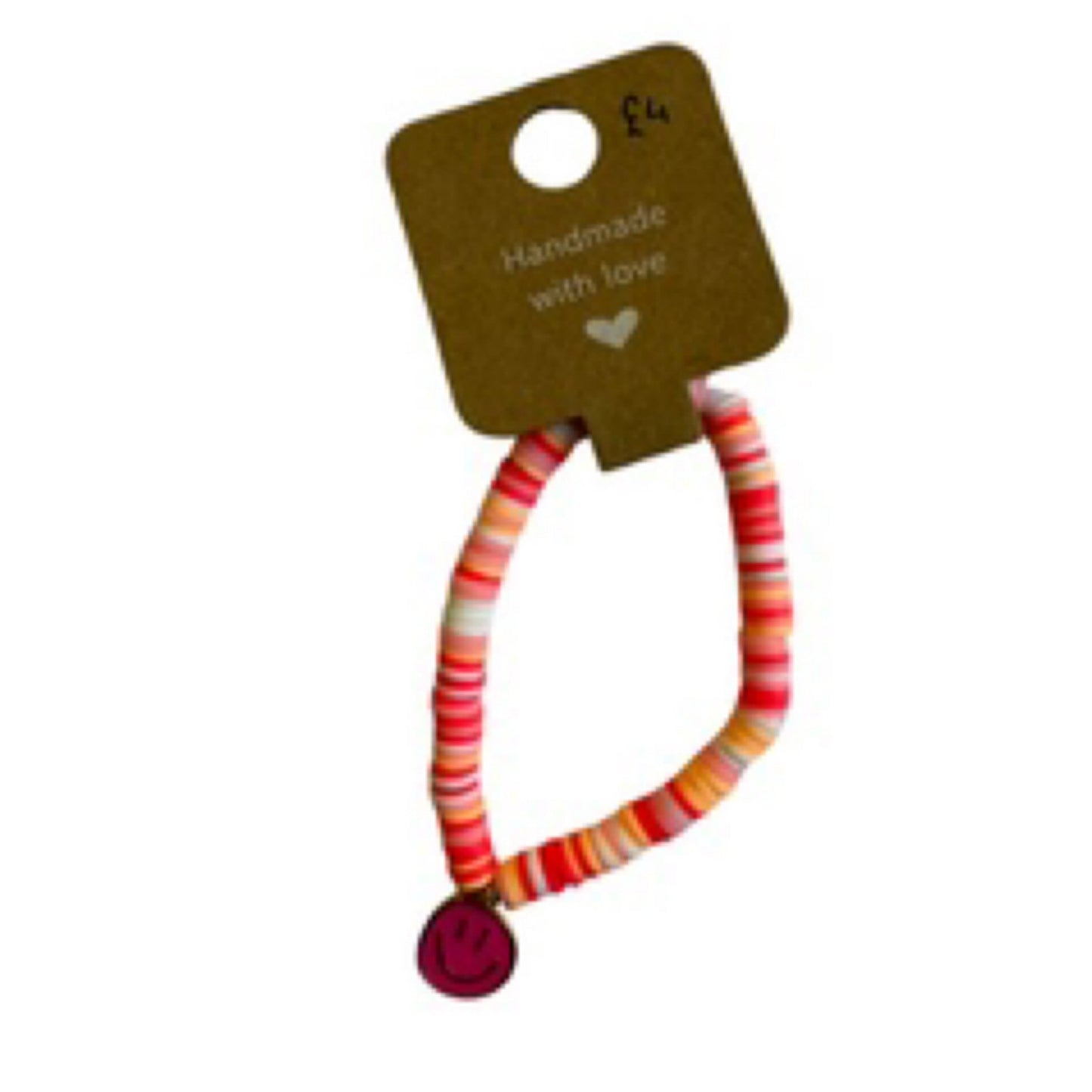 Neon pink bracelet - octoberandpals