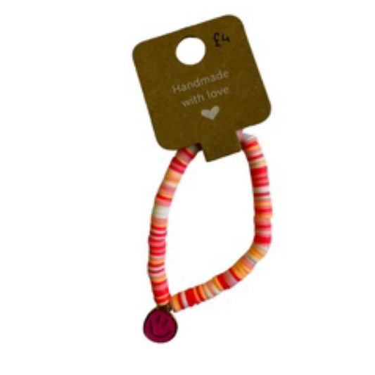 Neon pink bracelet - octoberandpals
