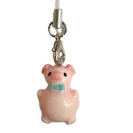 Pig Phone Charm - octoberandpals