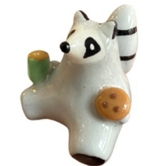 Raccoon Desk Pal - octoberandpals