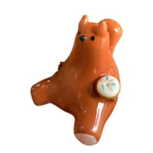 Red Squirrel Desk Pal - octoberandpals